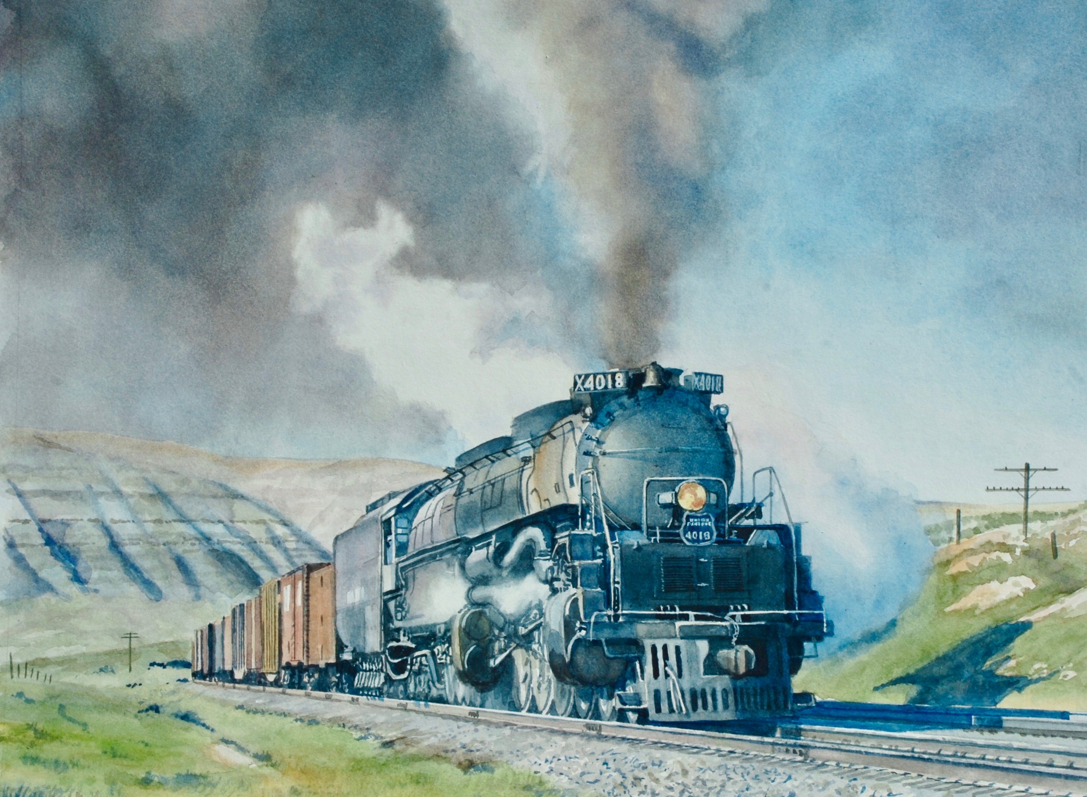 Eastbound from Green River