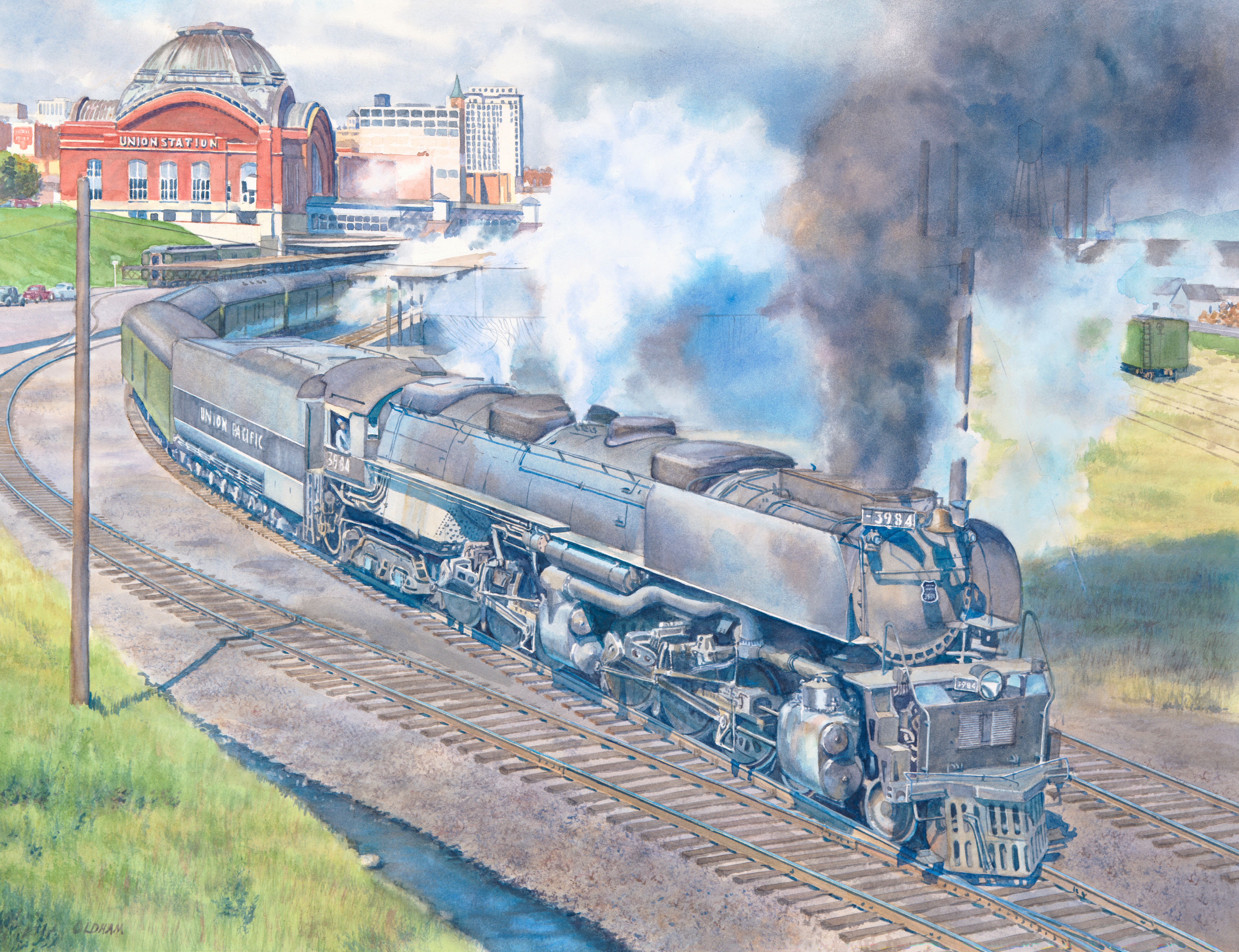 Pool Train at Tacoma
