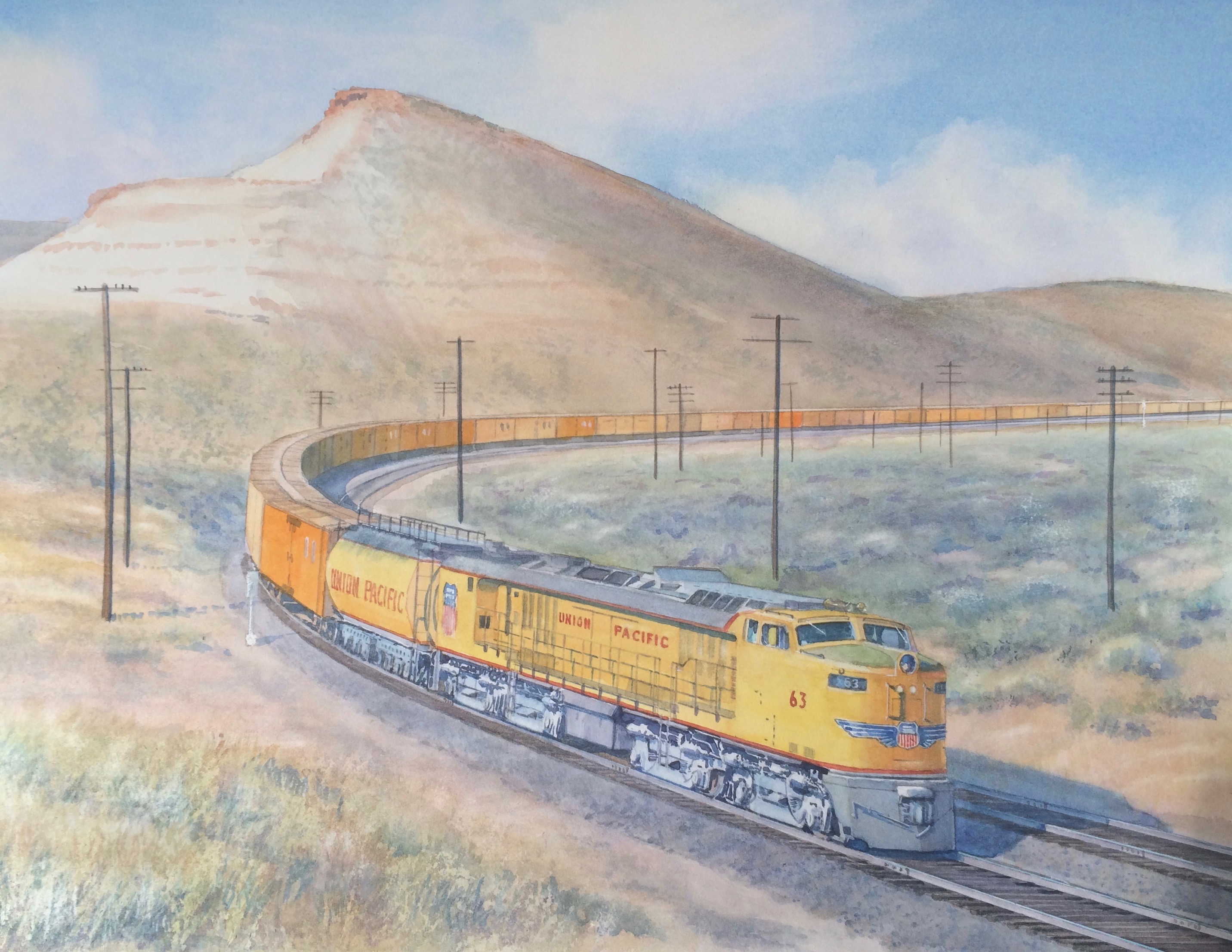 Coming into Green River