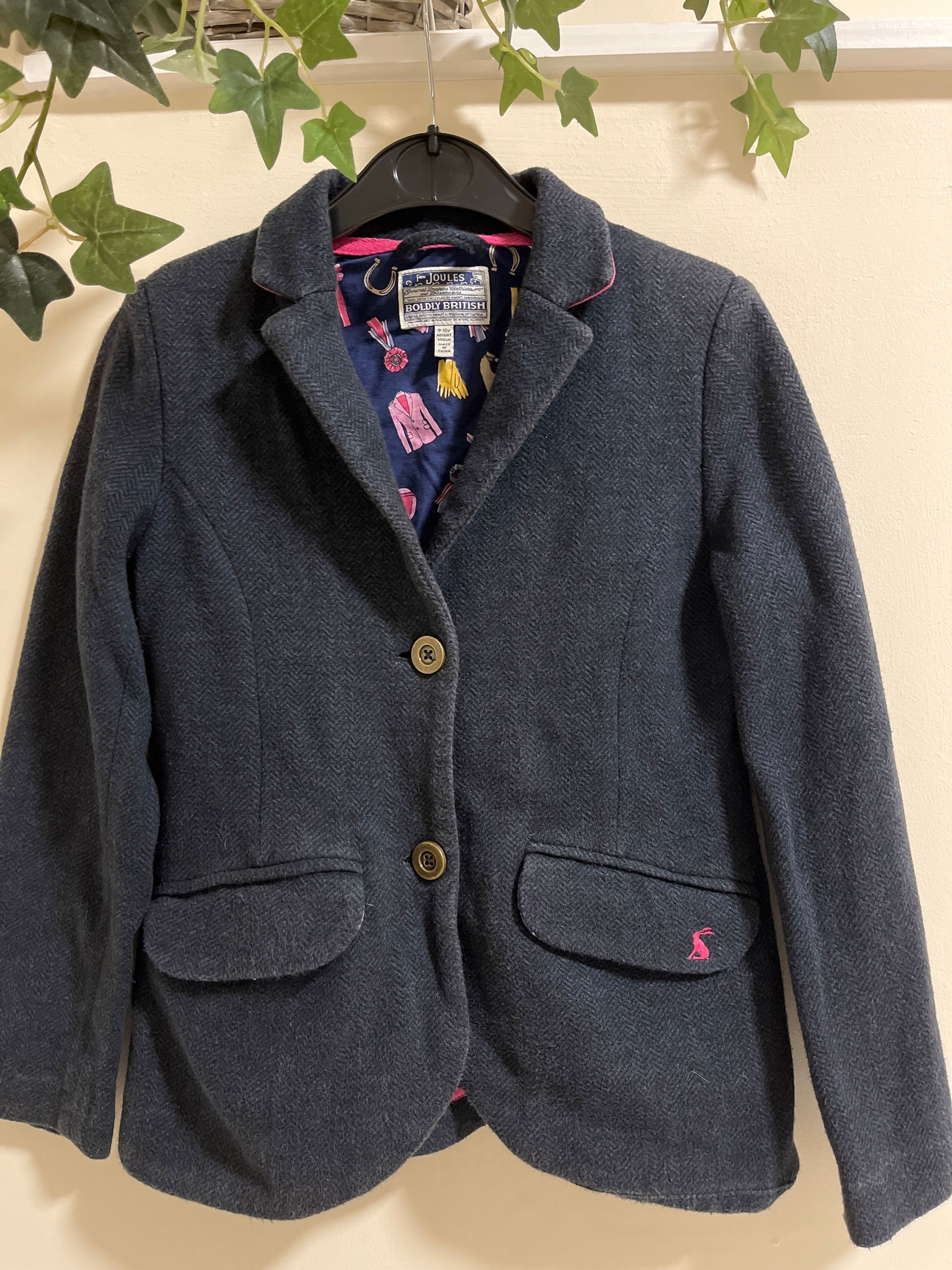 Joules Bernadette girls blazer age 9-10 years 