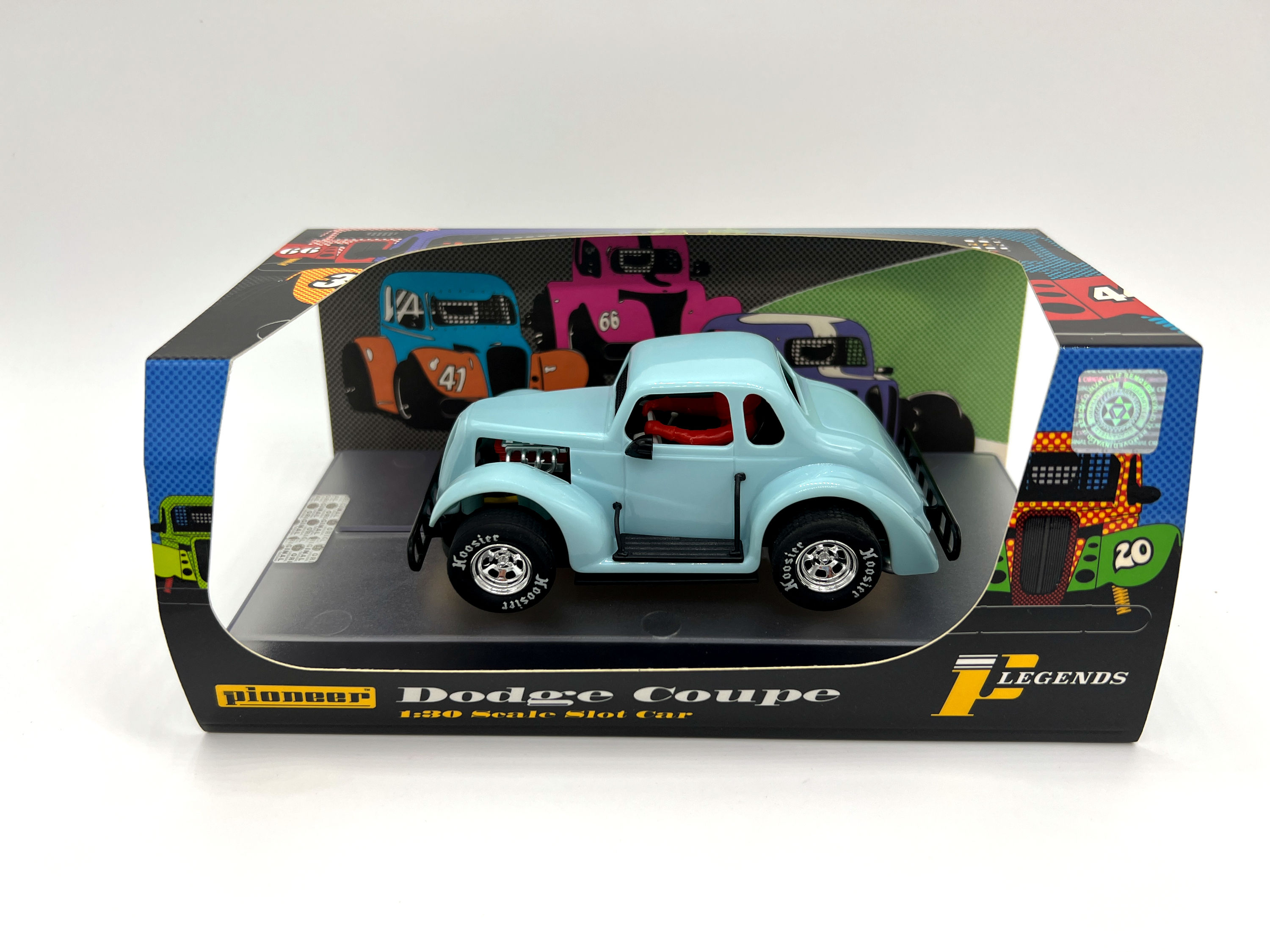 J110820 Pioneer Dodge Coupe, Early Prototype Tool Test, Baby Blue