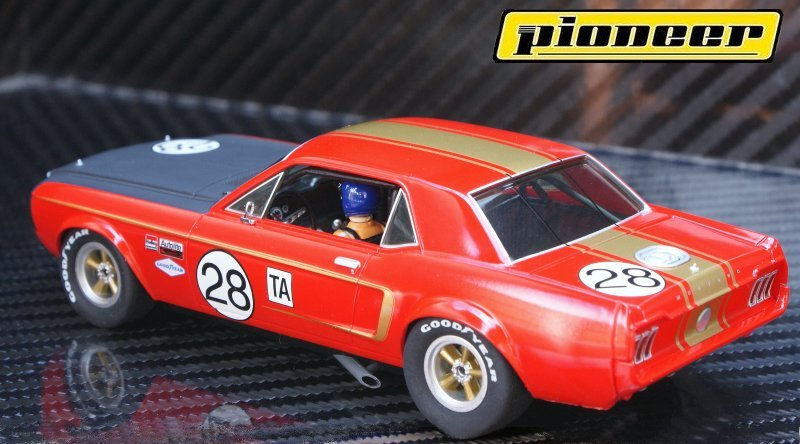 Thumbnail: P039 Pioneer Mustang 1968 Notchback Trans-Am #28,'Dean Gregson'