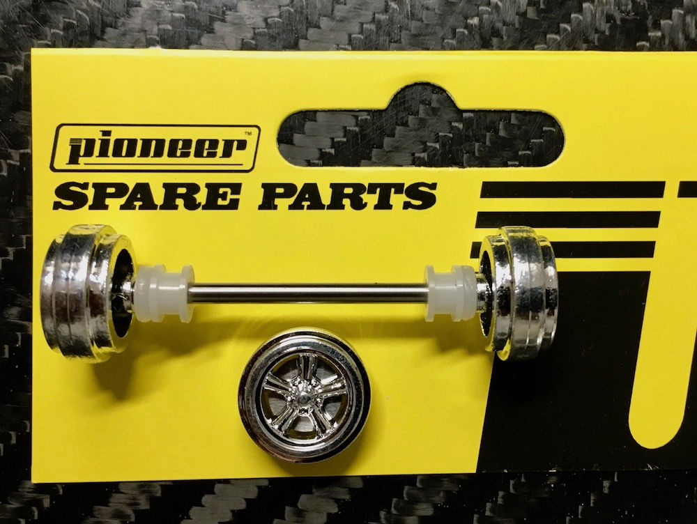 Pioneer Street Car Front Axle Assembly - Chrome