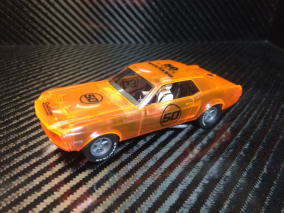 Thumbnail: P053 Pioneer 1968 Mustang Notchback, Neon X-Ray, '50th Anniversary'