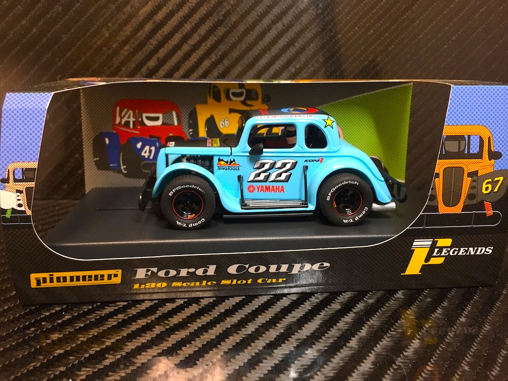 P063 Pioneer Legends Racer, '34 Ford Coupe, Blue #22