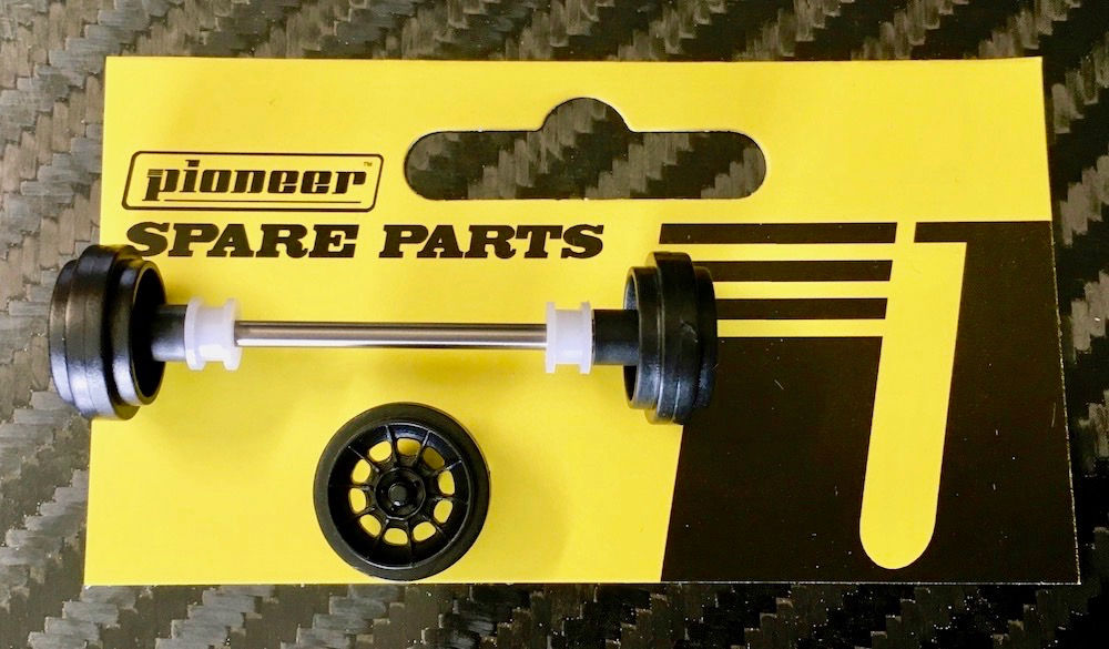 Pioneer Front Axle Assembly - 'Vector' American Racing Wheels