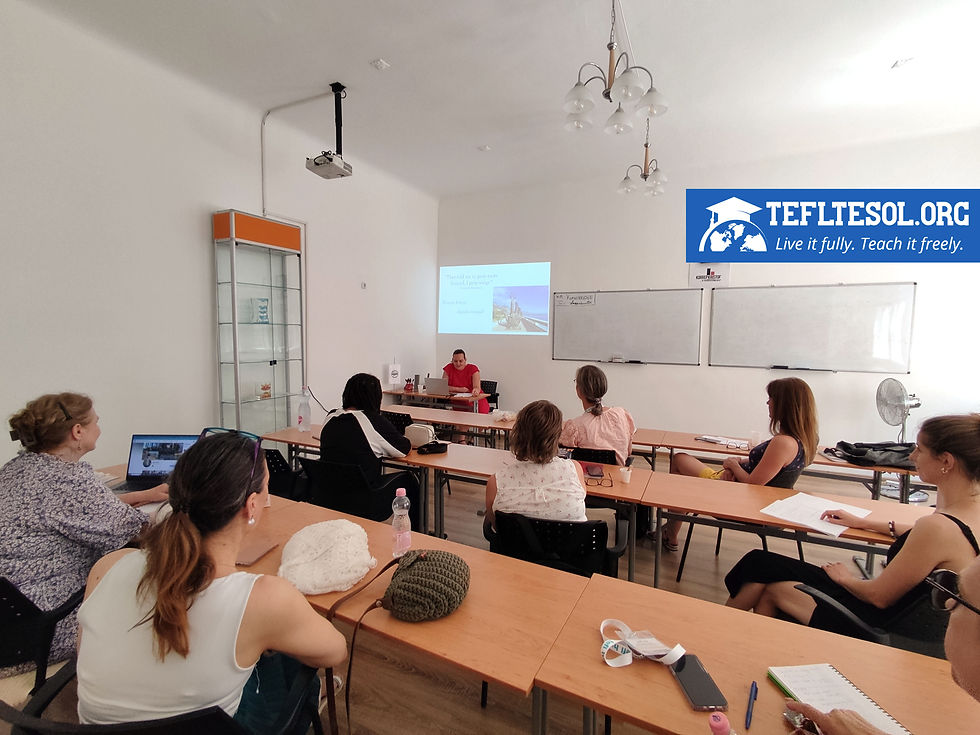 July's TEFL / TESOL course in Budapest (LEVEL 5)