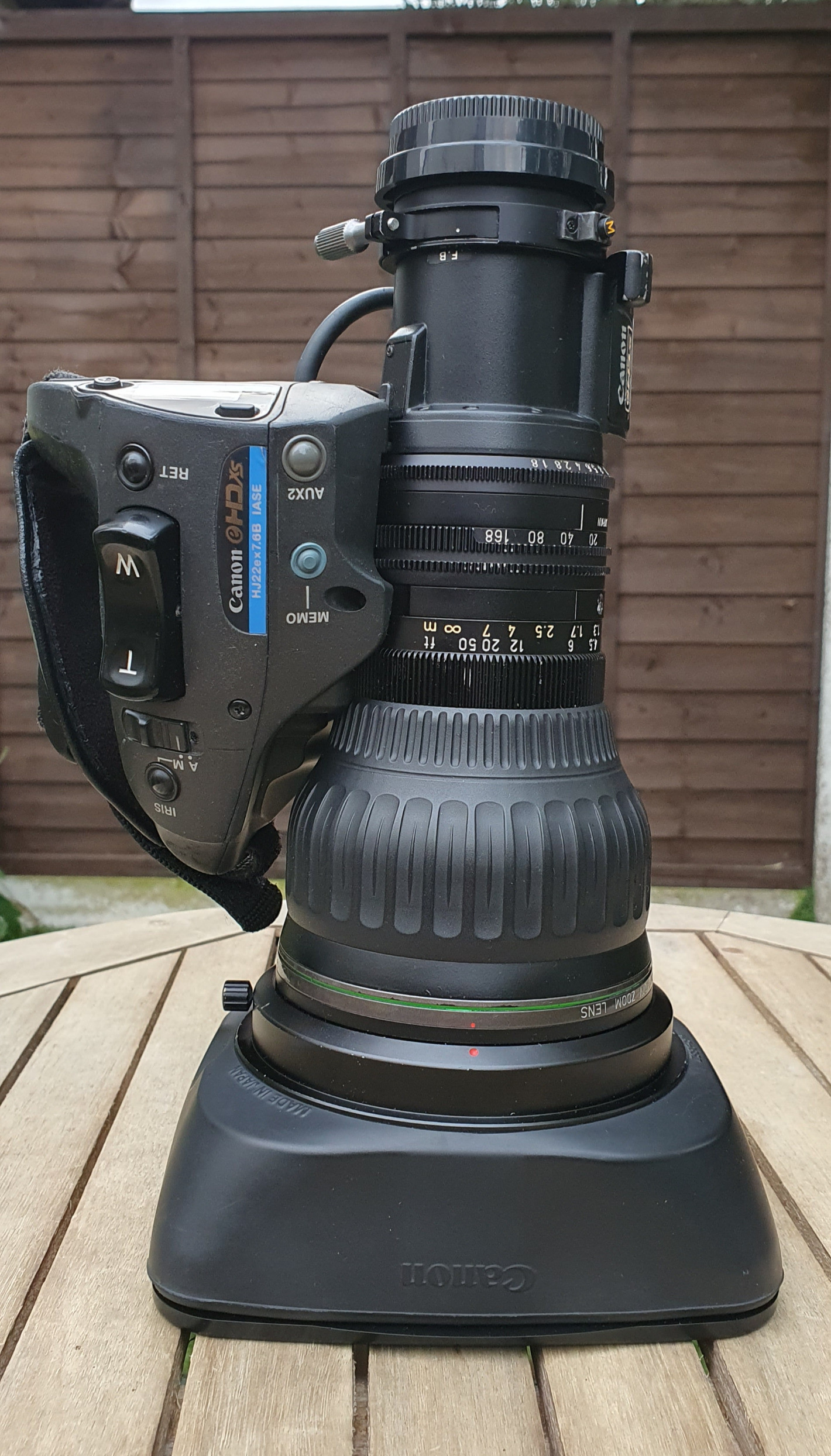Canon HJ22ex7.6B IASE Broadcast Lens