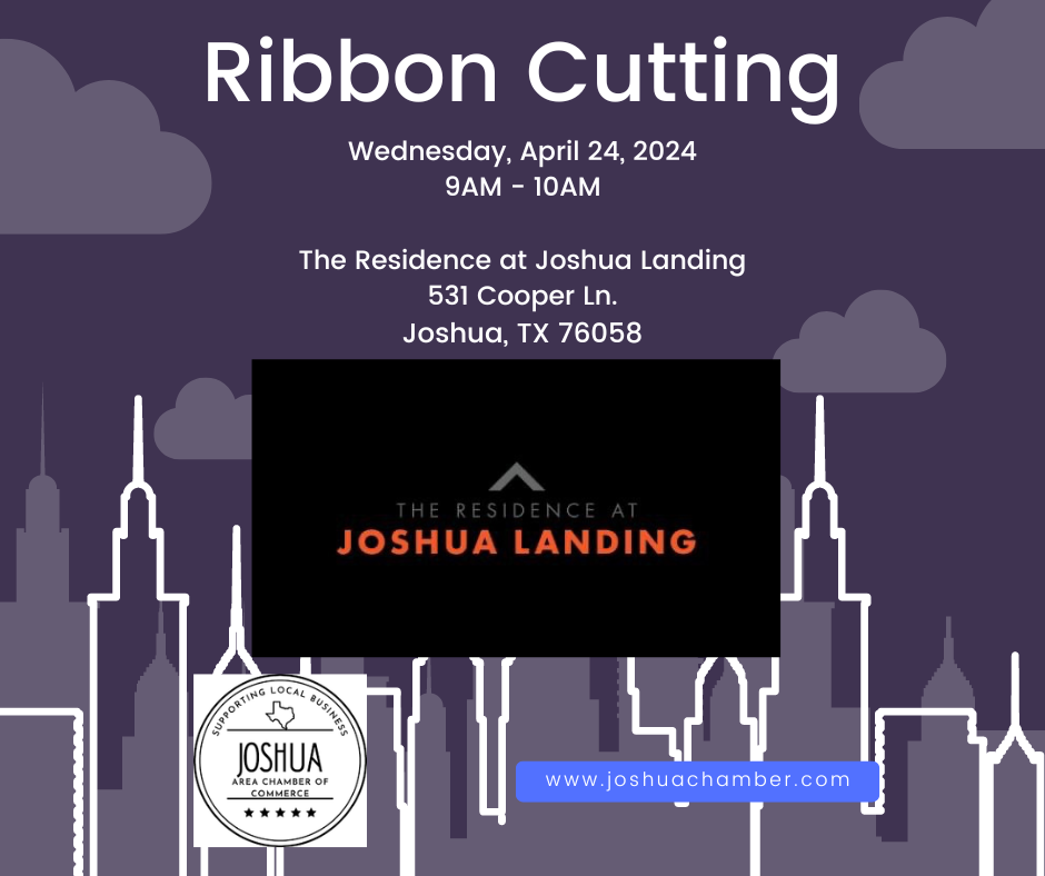 Ribbon Cutting- The Residence at Joshua Landing
