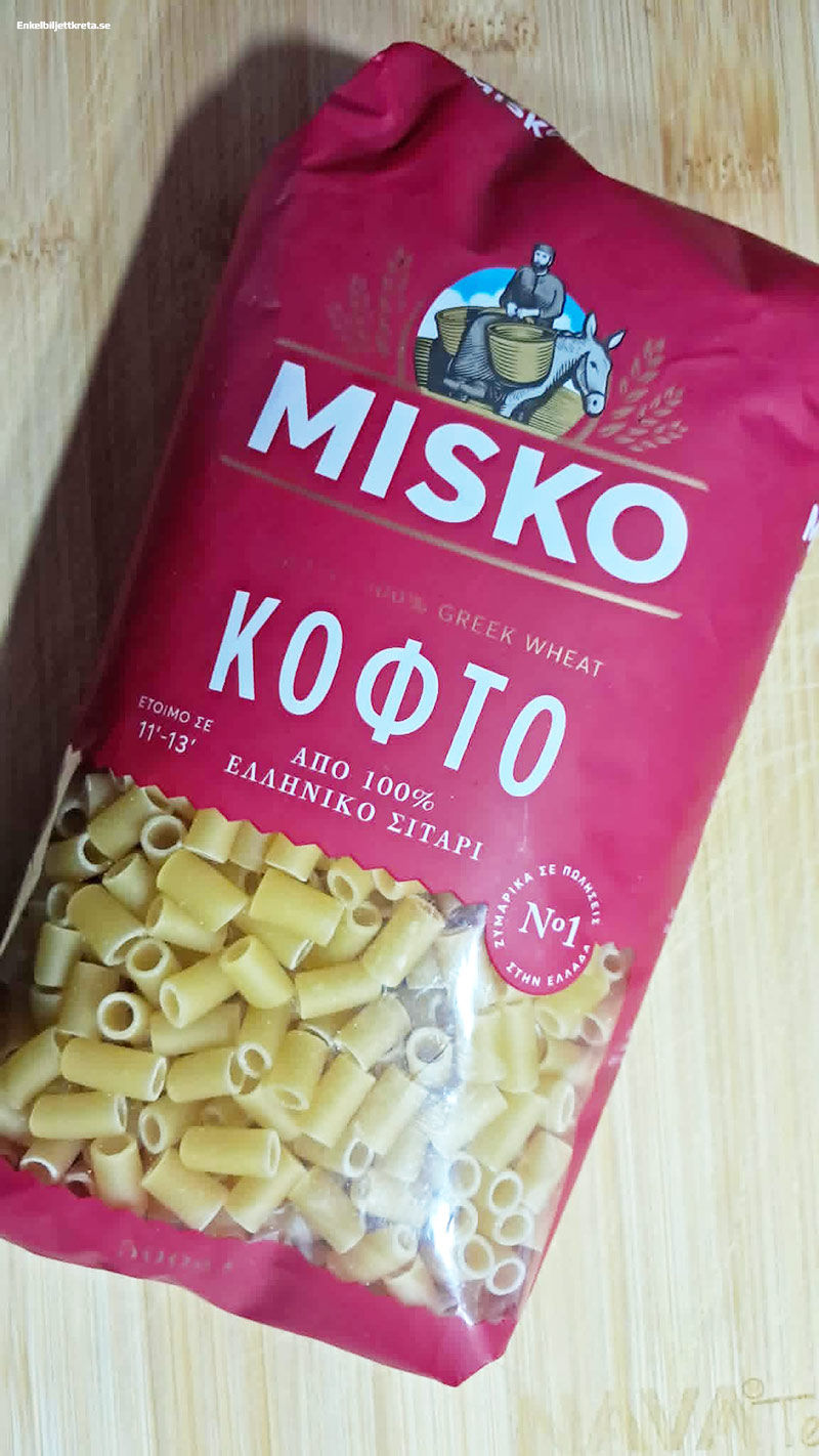 "Kofto" från Misko, helt okej om inget annat finns i butikshyllan.