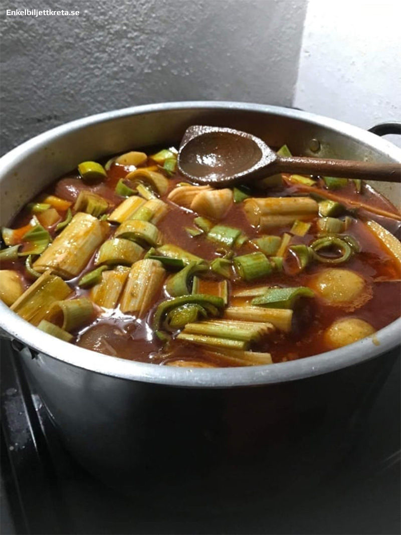 Robbans Lökgryta med Sweet chili.