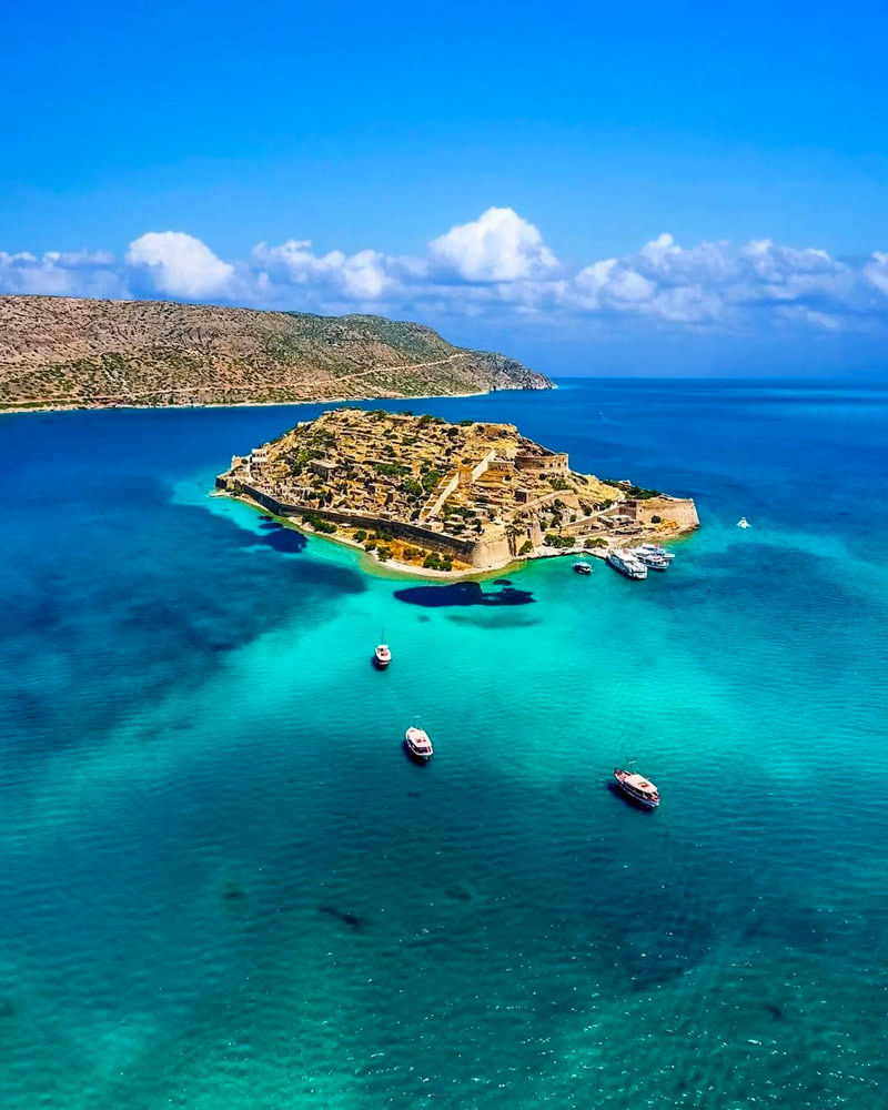 Ön "Spinalonga", Agios Nikolaos (Lassithi, Kreta) - Snart ses vi igen...