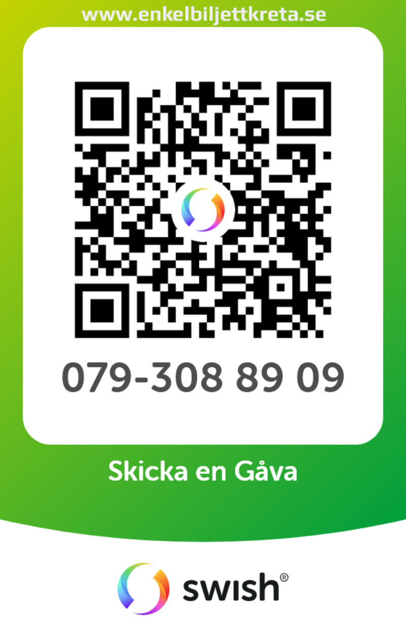 Tack till Alla som Skickat en Gåva - Ni är underbara! Ett Gott Nytt År till er!