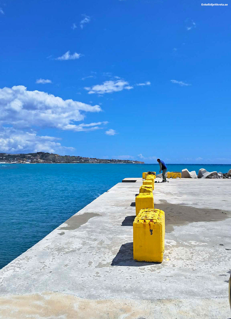 Fiske nere i hamnen (Ierapetra)
