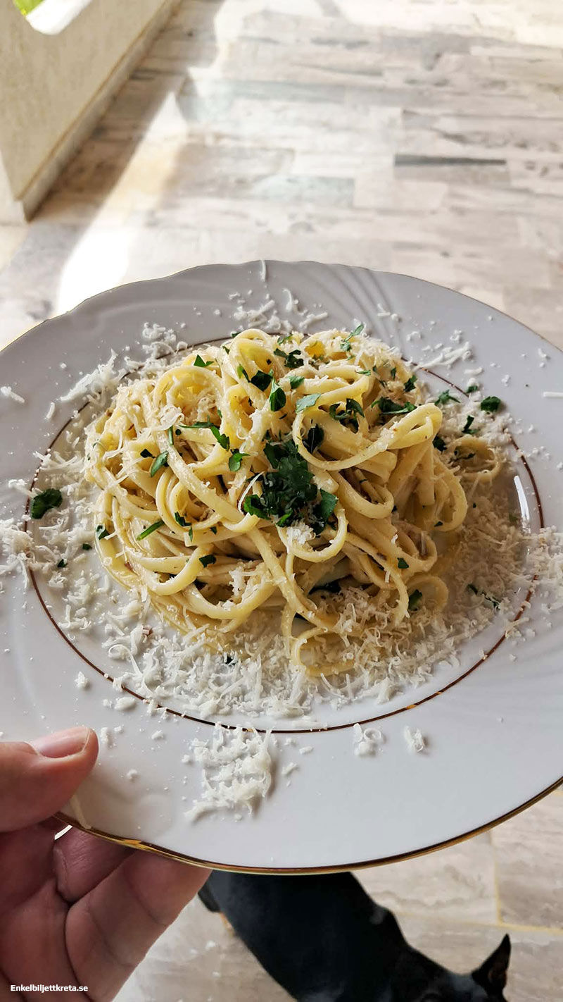 Enkelt, Snabbt och Gott - Robbans krämiga Sicilianska Ansjovispasta.