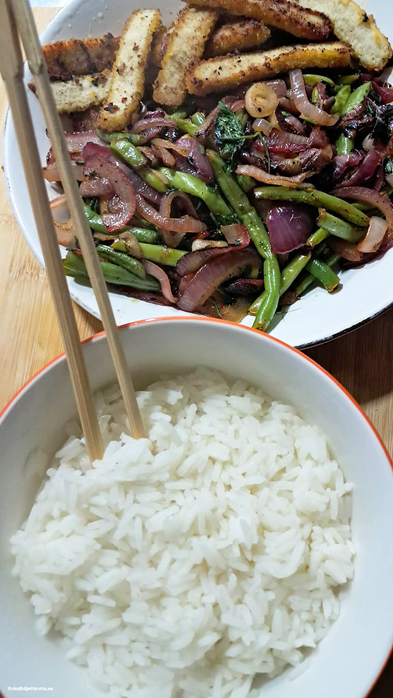 ...En Asieninspirerad Wok med Ris och Tofu får avsluta detta inlägg...