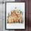 Thumbnail: Capybara Love, Kunstdruck A5