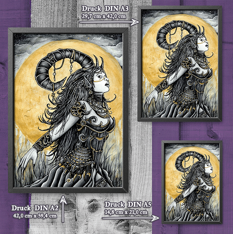 Miniaturbild: Lilith, Kunstdruck