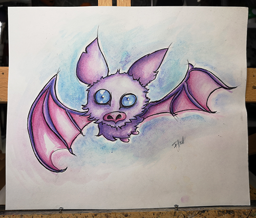 Thumbnail: Flying Fox, Original Kunstwerk