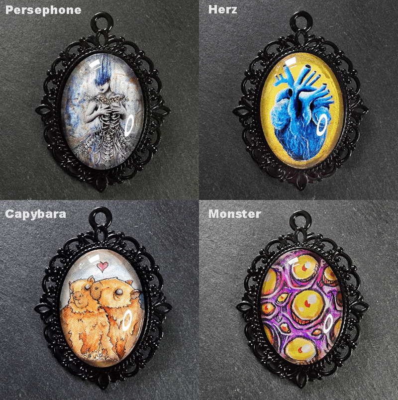 Thumbnail: Anhänger Schwarz