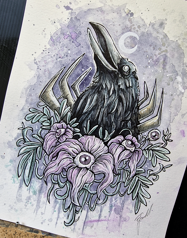 Thumbnail: Moonshine, Original Kunstwerk