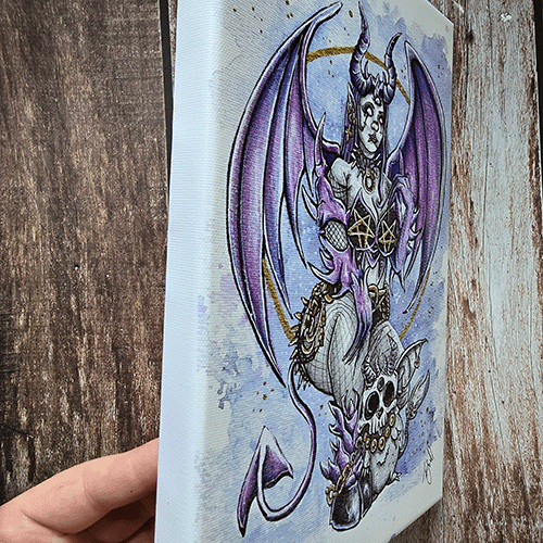 Miniaturbild: Euphemia Leinwand Druck