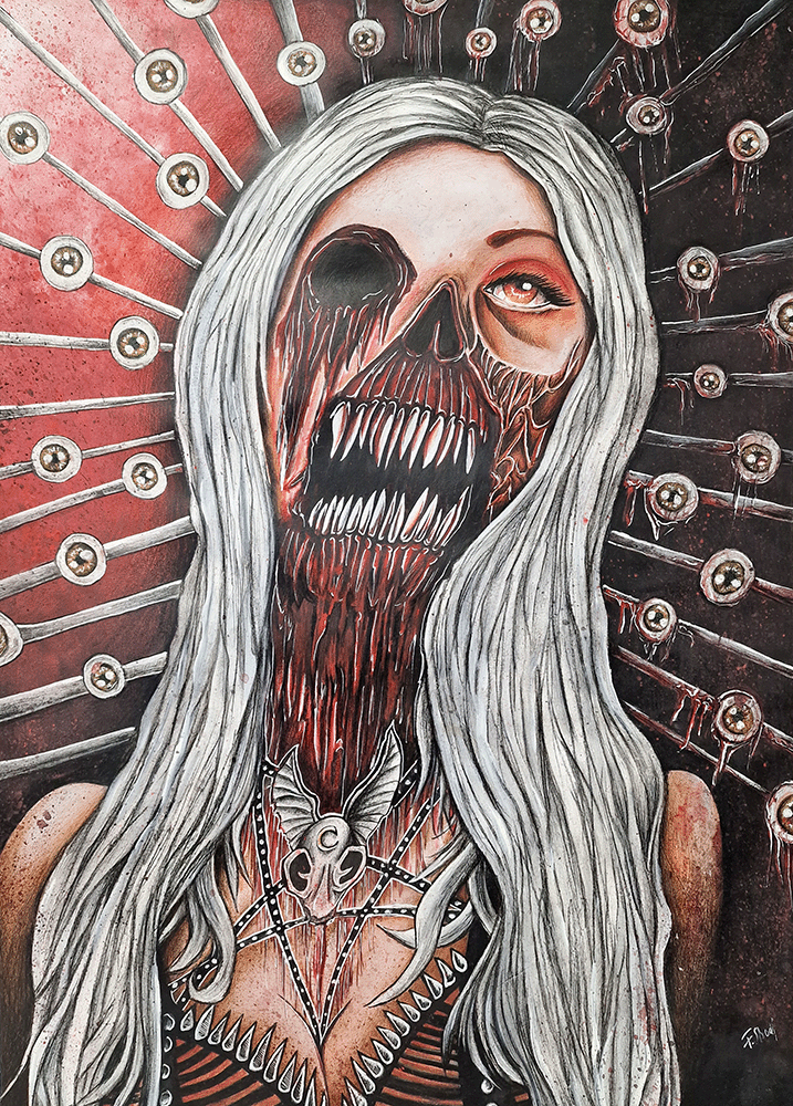 Thumbnail: Most Beautiful Corpse, Original Kunstwerk