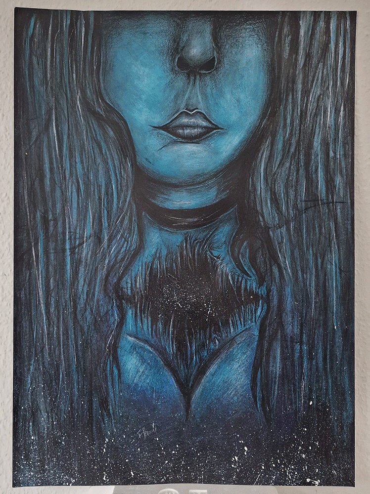 Miniaturbild: Die Leere, Original Kunstwerk
