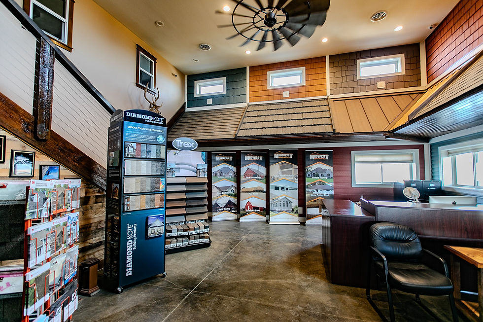 Midwest Roofing & Construction Showroom