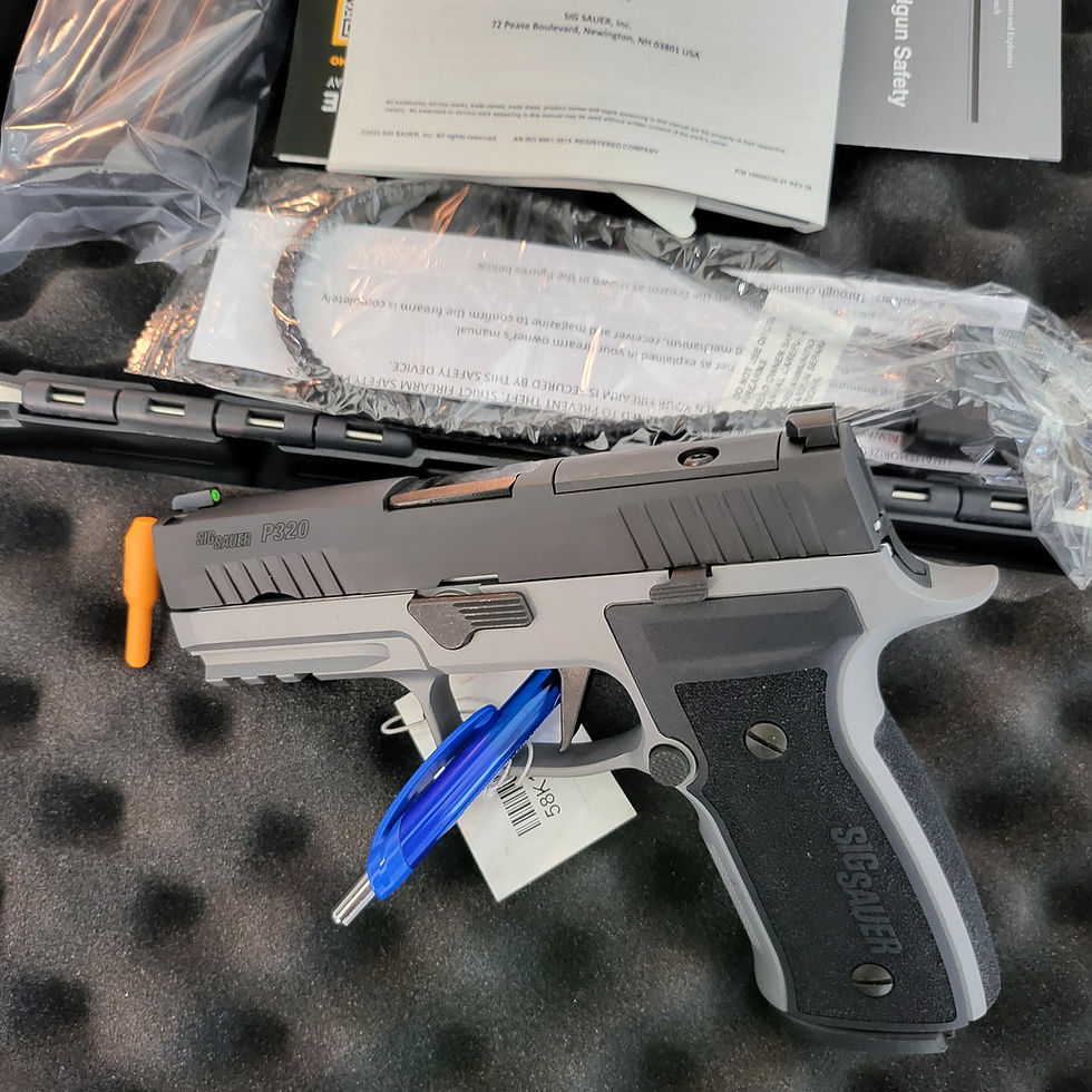 Thumbnail: SIG SAUER P320 AXG CARRY 9MM 3.9" XRAY-3 OPTICS READY 17+1