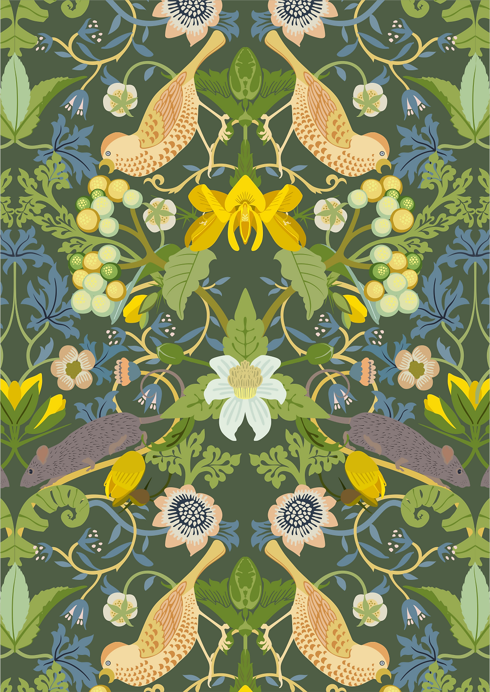 Thumbnail: Of Gorse - Limited edition, Unframed A2 art print.