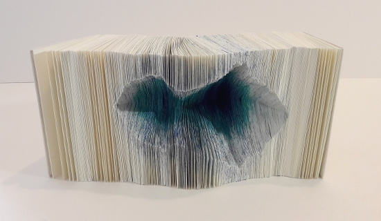 Fil de crête. Livre objet Amélie Doussot