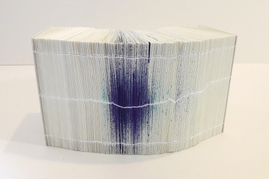 Fil de crête. Livre objet Amélie Doussot