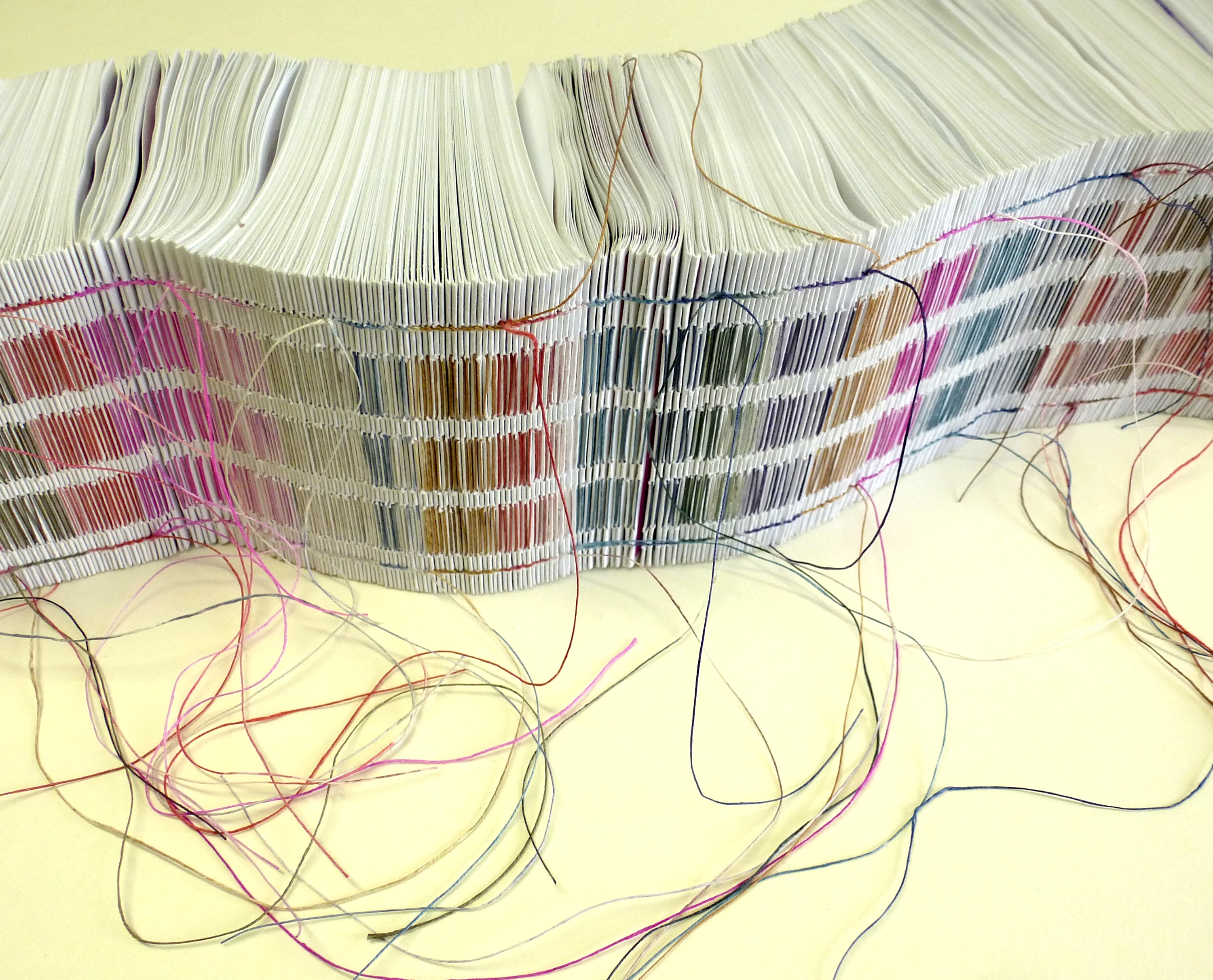 nuancier, livre objet Amélie Doussot