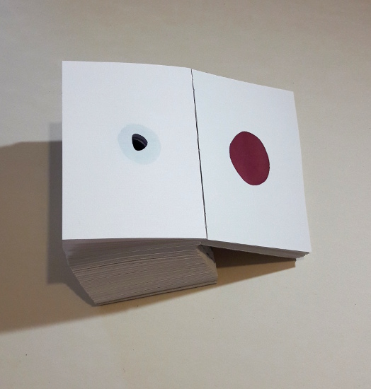 Coeur cousu. Livre objet Amélie Doussot