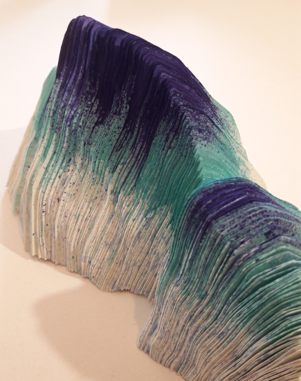 Fil de crête. Livre objet Amélie Doussot