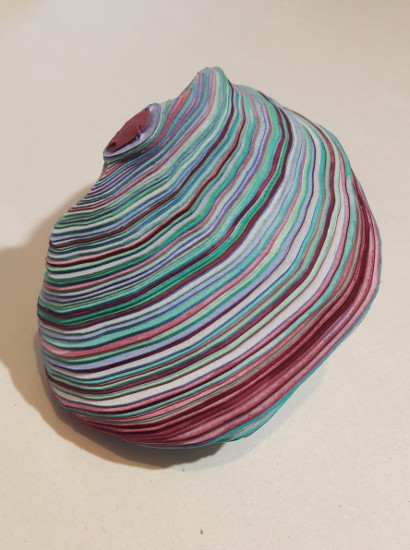 Coeur cousu. Livre objet Amélie Doussot