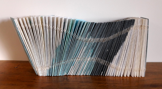 Ressac, livre objet Amélie Doussot