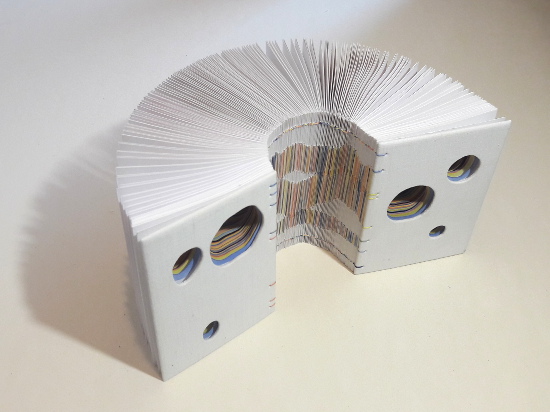 Paper Flow. Livre objet Amélie Doussot