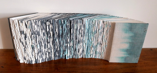 Ressac, livre objet Amélie Doussot