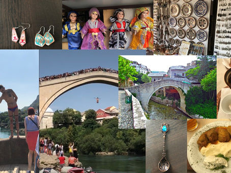 Copper Earrings, Bridge Jump, and Bosnian Coffee in Mostar