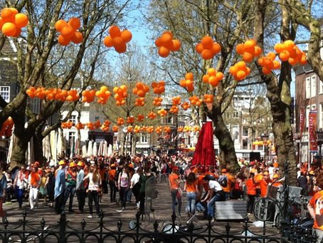 Painting the Town Orange in Amsterdam