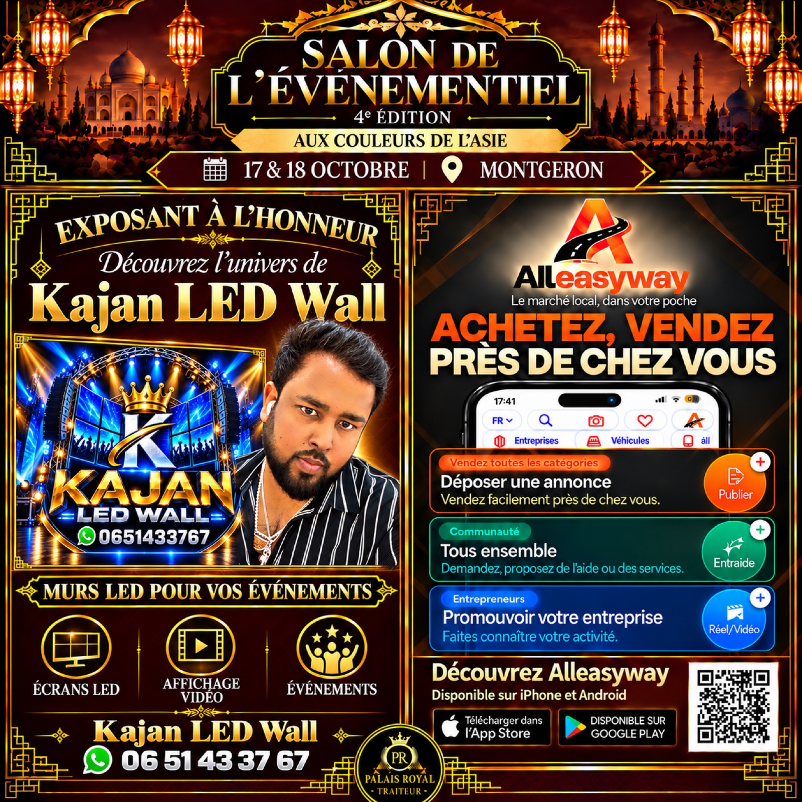 Prestation Mur LED - Kajan LED Wall Événementiel