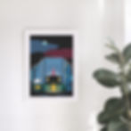 Rio Cinema Illustrated Art Print