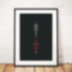 David Bowie Lazarus Art Print