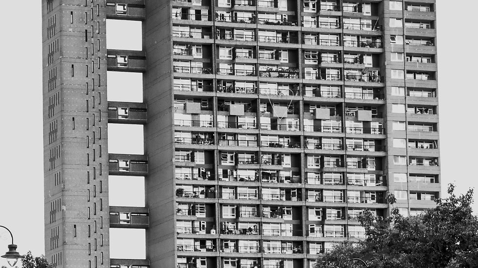 Trellick Tower by Erno Goldfinger, West London.