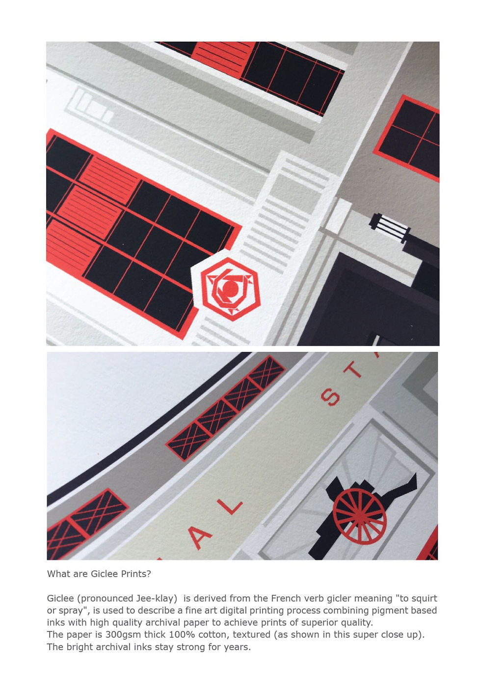 Thumbnail: Arsenal Emirates Stadium Art Print