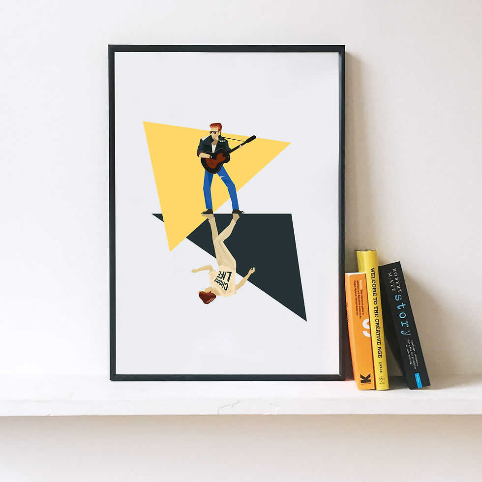 Thumbnail: George Michael Choose Life Art Print