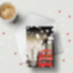 Oxford Street London Christmas Greeting Card