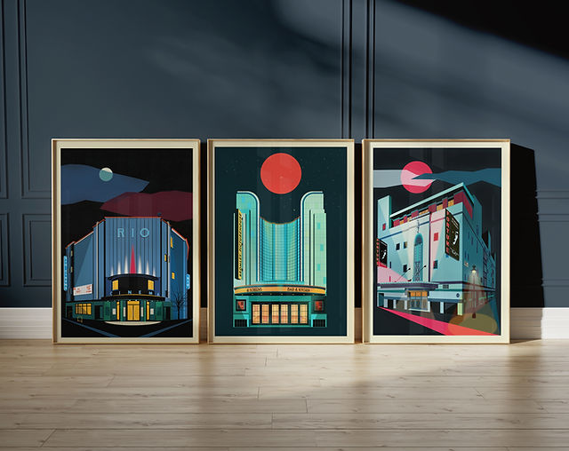 art deco poster uk